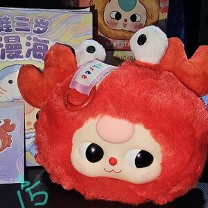 Cute Red Crab Plush Toy